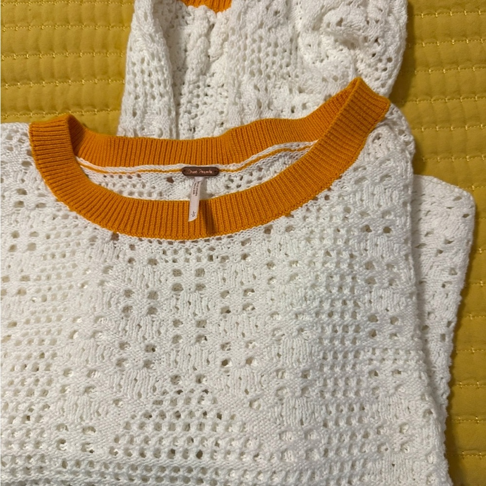 Chic White Crochet Sweater